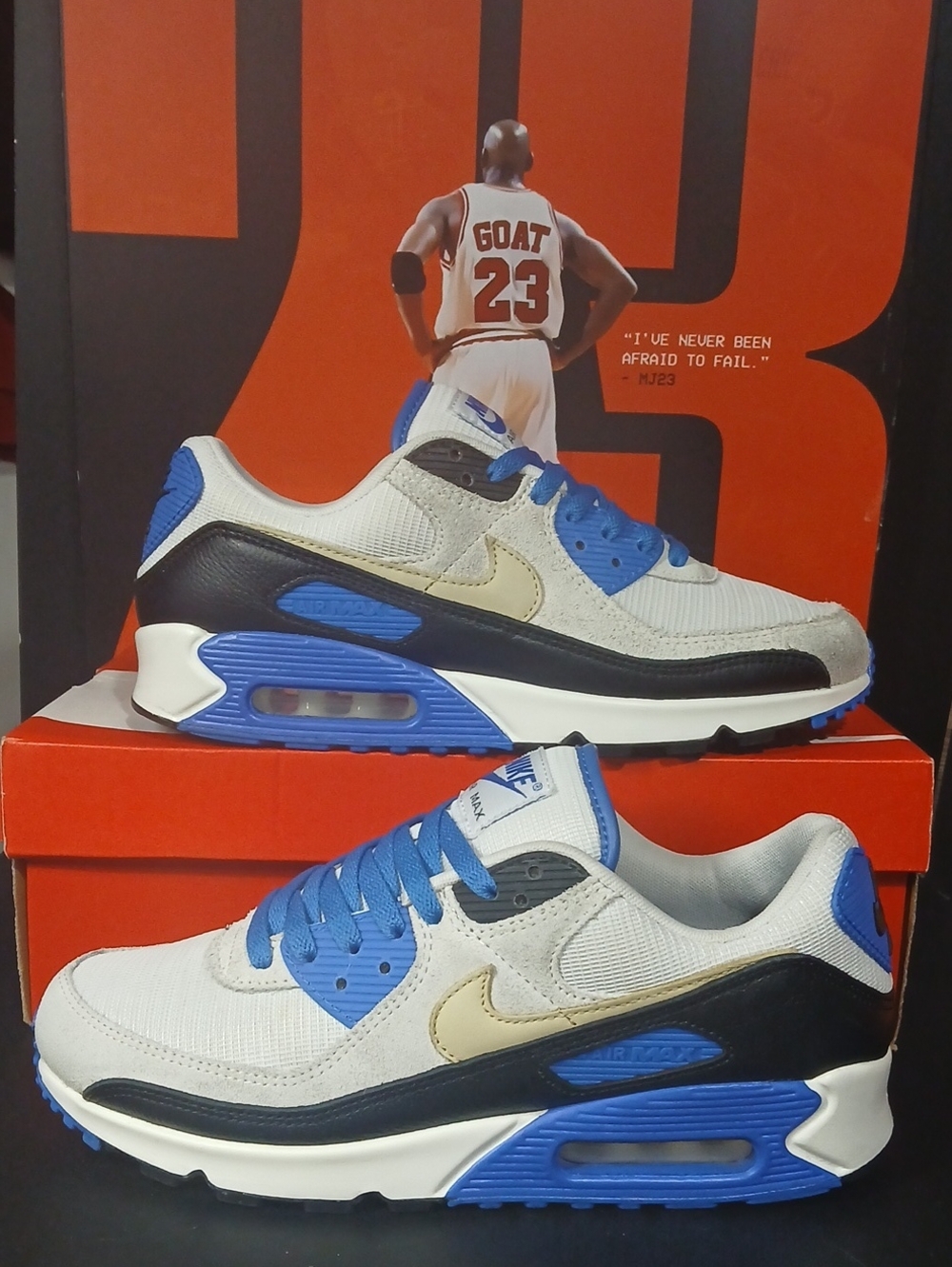 Nike Air Max '90 PRM "Racer Blue" 2024, Mens Size- 9.5 ,100%AUTHENTIC